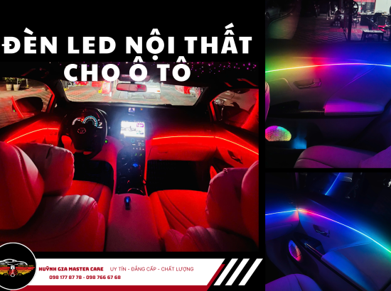 Đèn LED Nội Thất Cho Ô Tô – Biến Xe Bạn Thành Không Gian Sang Trọng Như Khách Sạn 5 Sao