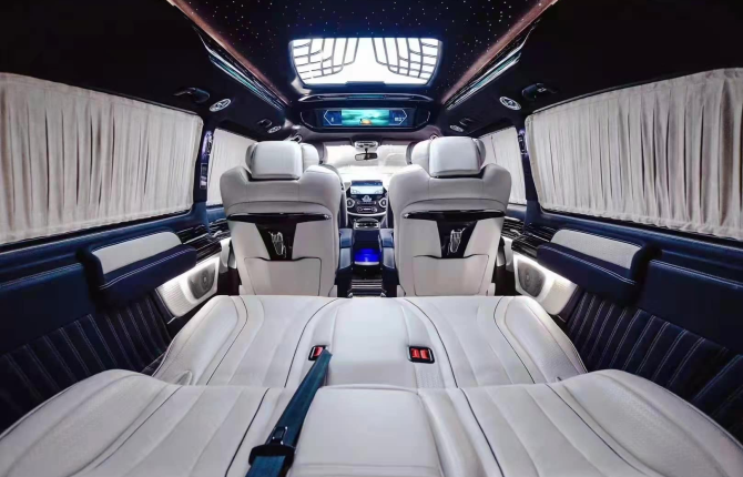 NÂNG CẤP DÒNG XE LUXURY | V250 CHUYÊN CƠ MẶT ĐẤT - GHẾ LIMOUSINE 